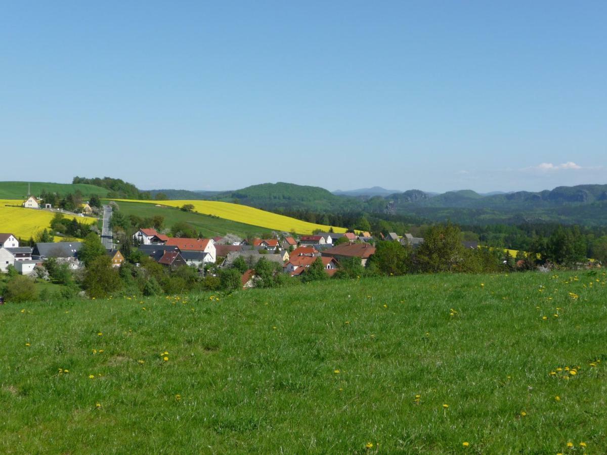 Pension Am Weinberg Saechsische Schweiz Mittelndorf Exterior photo